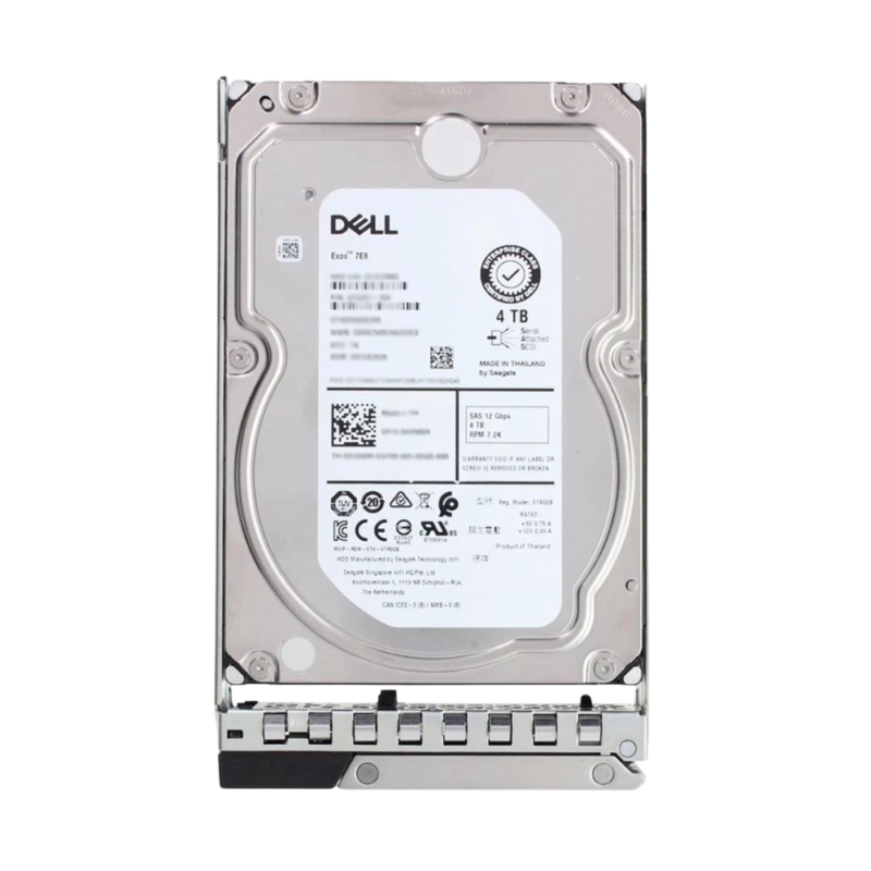 Dell 4TB 7.2K NL SAS 12Gbps 3.5inch Hot-Plug Hard Drive 5JH5X