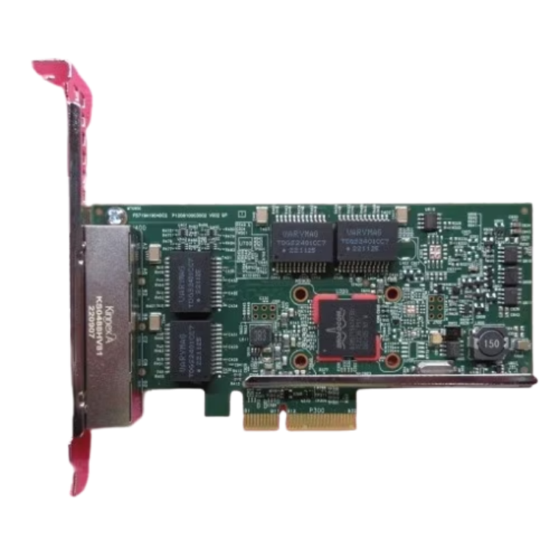 Dell D0W8H Broadcom 5719 Quad Port 1GbE BASE-T Adapter, PCIe Full Height