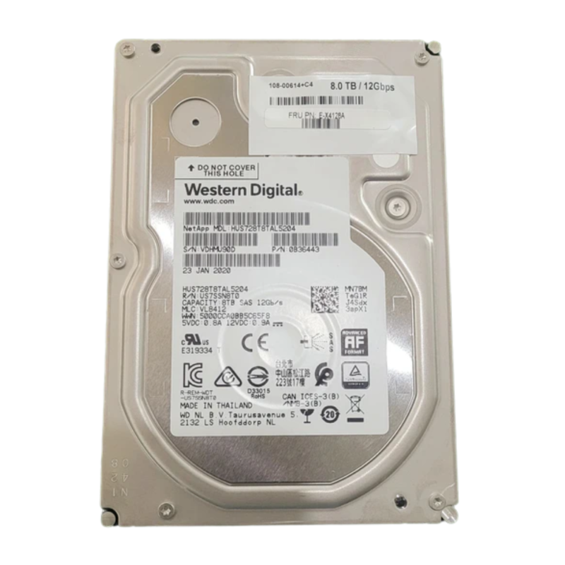 Western Digital 0B36443 8TB SAS 12Gbps 3.5 Inch Hard Disk